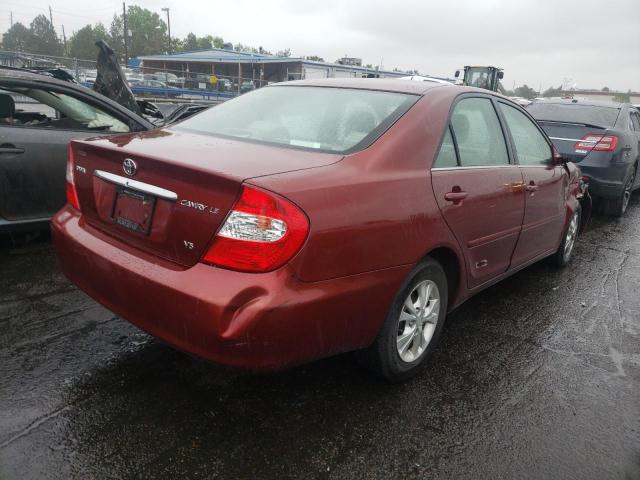 Photo 4 from auction – 2004 TOYOTA CAMRY LE with VIN 4T1BF30K44U078432