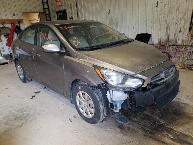 HYUNDAI ACCENT GLS 2013 with VIN KMHCT4AE3DU281386 - Photo from auction