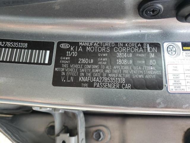 Photo 10 from auction – 2011 KIA FORTE EX with VIN KNAFU4A27B5351318