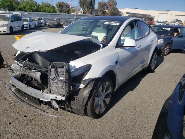 Photo 2 from auction – 2020 TESLA MODEL Y with VIN 5YJYGDEE9LF058964