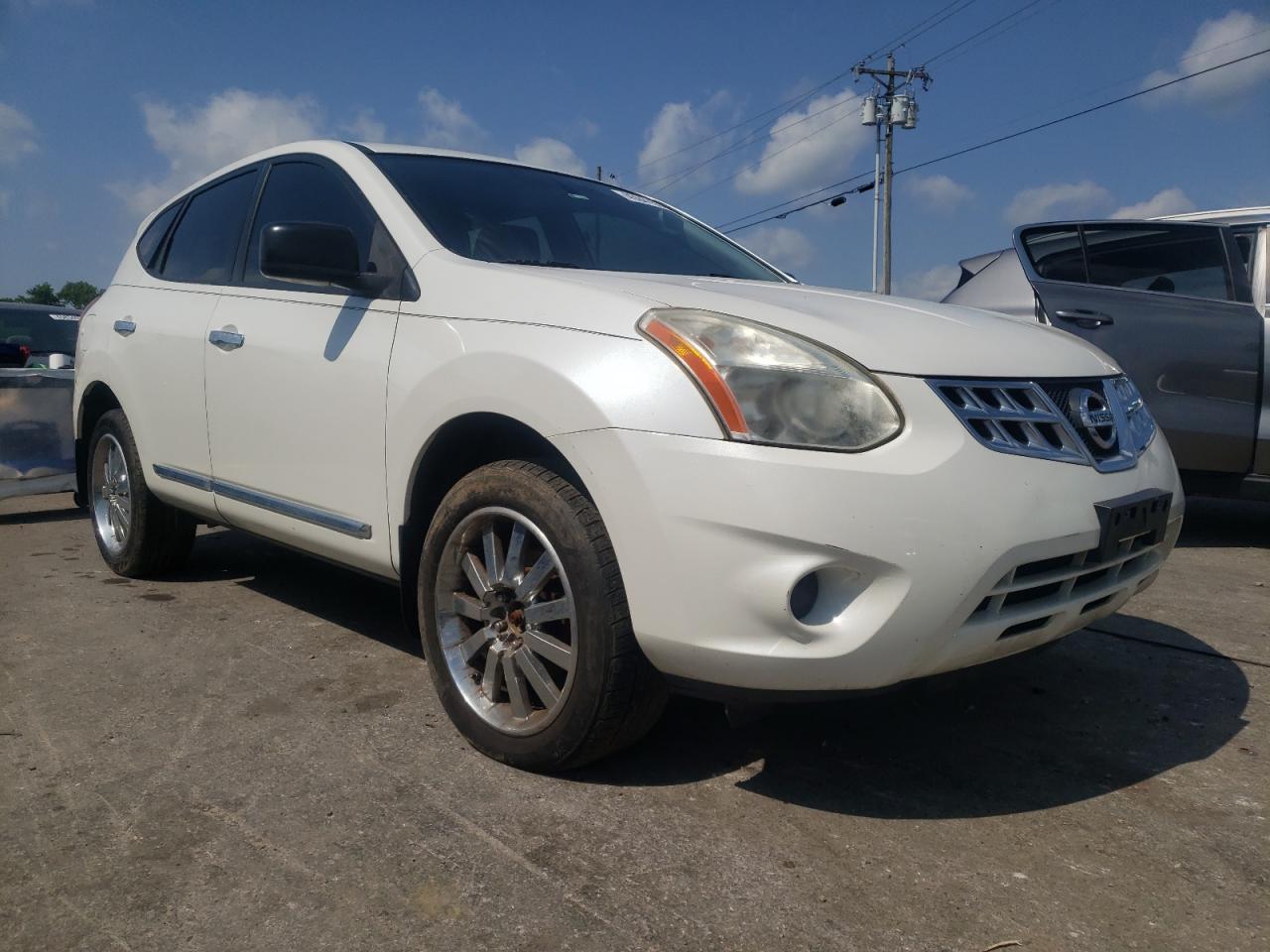 NISSAN ROGUE S 2011 with VIN JN8AS5MT7BW180145 - Photo from auction