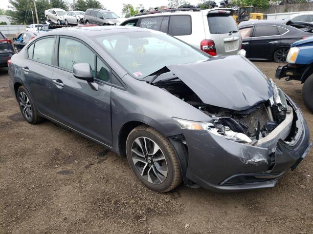 HONDA CIVIC EX 2013 with VIN 2HGFB2F80DH523423 - Photo from auction