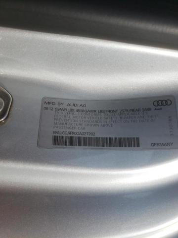 Photo 10 from auction – 2013 AUDI S5 PREMIUM with VIN WAUCGAFR0DA027202