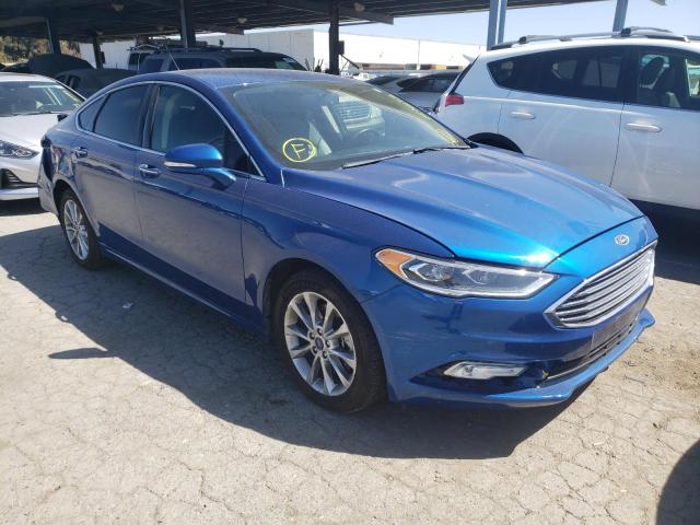 Photo 1 from auction – 2019 FORD FUSION SEL with VIN 3FA6P0PU1HR276915