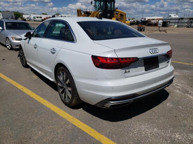 Photo 3 from auction – 2021 AUDI A4 PREMIUM with VIN WAUABAF48MN013308