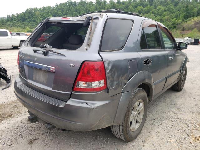 Photo 4 from auction – 2004 KIA SORENTO EX with VIN KNDJC733945236438