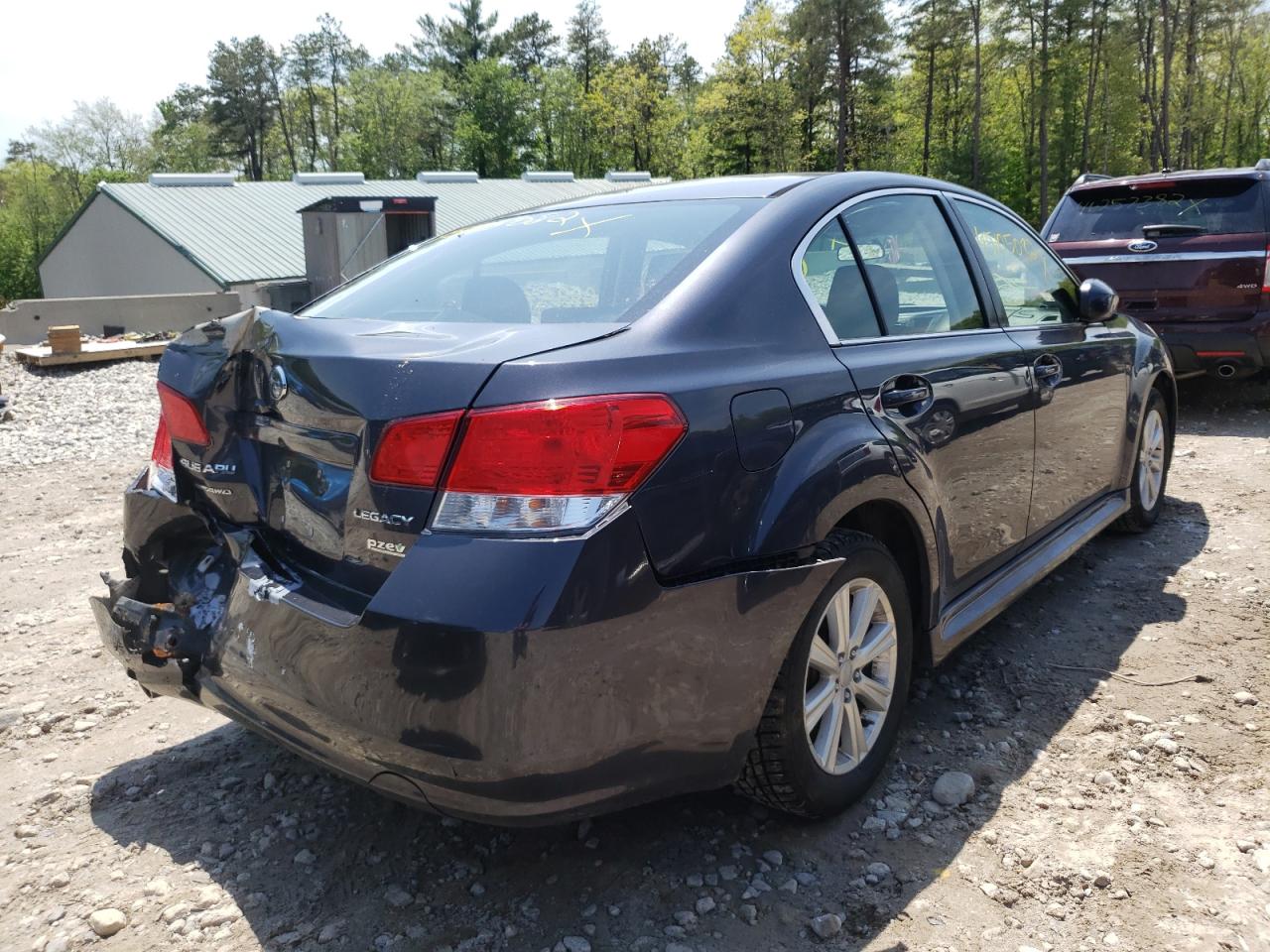 Фото 4 с аукциона – 2012 SUBARU LEGACY 2.5 с VIN 4S3BMBC61C3025663