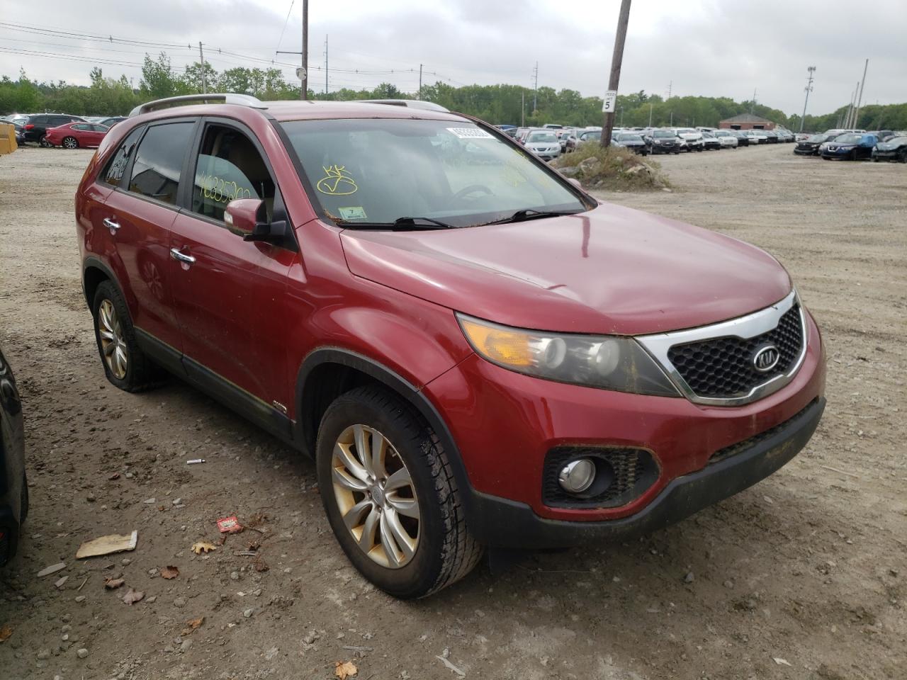 Photo 1 from auction – 2011 KIA SORENTO EX with VIN 5XYKUCA12BG036890