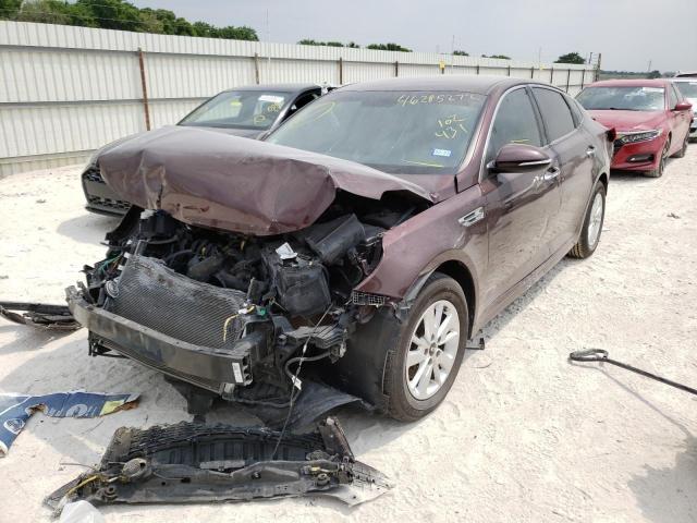 Photo 2 from auction – 2016 KIA OPTIMA LX with VIN 5XXGT4L34GG102431