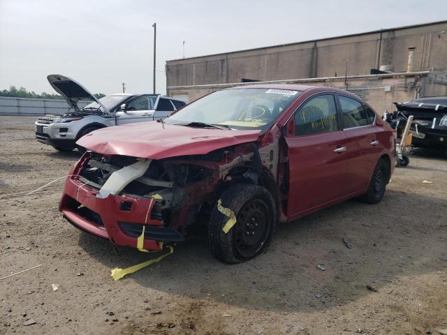 Photo 2 from auction – 2014 NISSAN SENTRA S with VIN 3N1AB7AP0EL608083