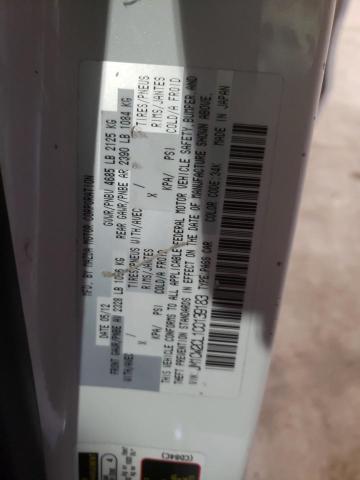 Photo 10 from auction – 2012 MAZDA 5 with VIN JM1CW2CL1C0139183