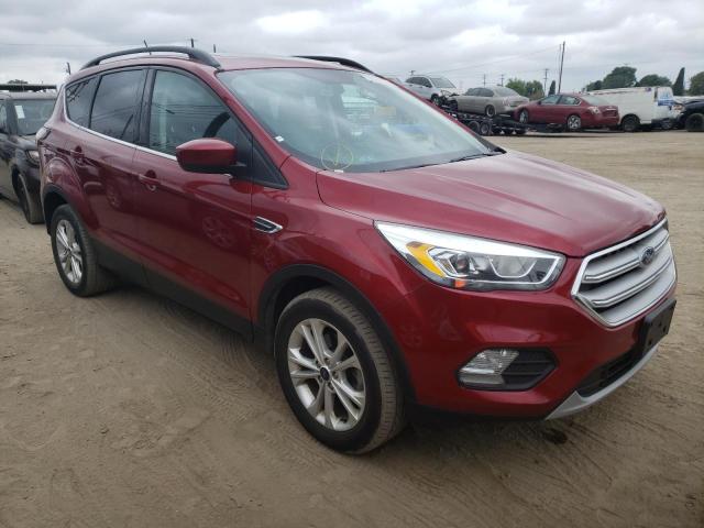 FORD ESCAPE SEL 2018 with VIN 1FMCU0HD3JUA83048 - Photo from auction