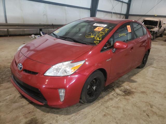 Photo 2 from auction – 2014 TOYOTA PRIUS with VIN JTDKN3DU3E1812581