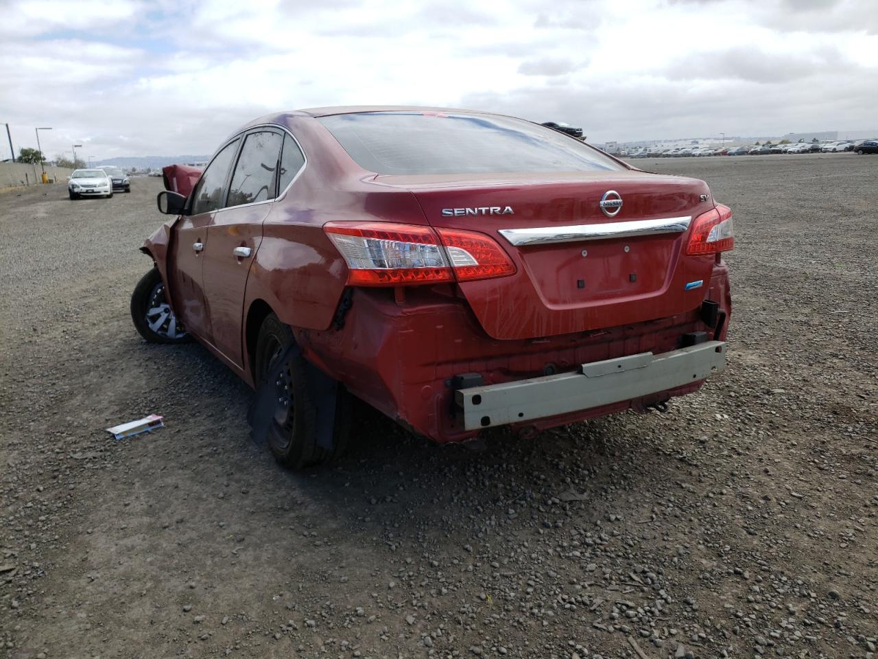 Photo 3 from auction – 2013 NISSAN SENTRA S with VIN 3N1AB7AP2DL659485