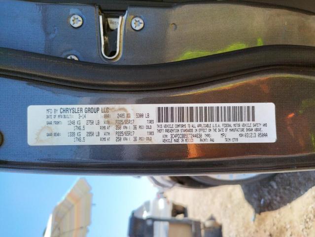 Photo 10 from auction – 2014 DODGE JOURNEY SX with VIN 3C4PDCBB5ET244630