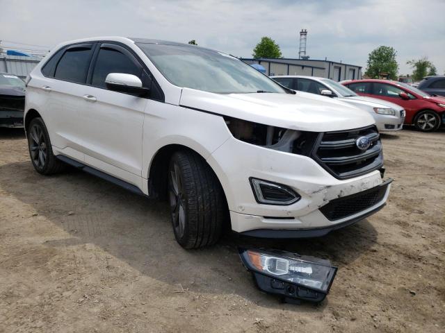FORD EDGE SPORT 2017 with VIN 2FMPK4APXHBB78211 - Photo from auction