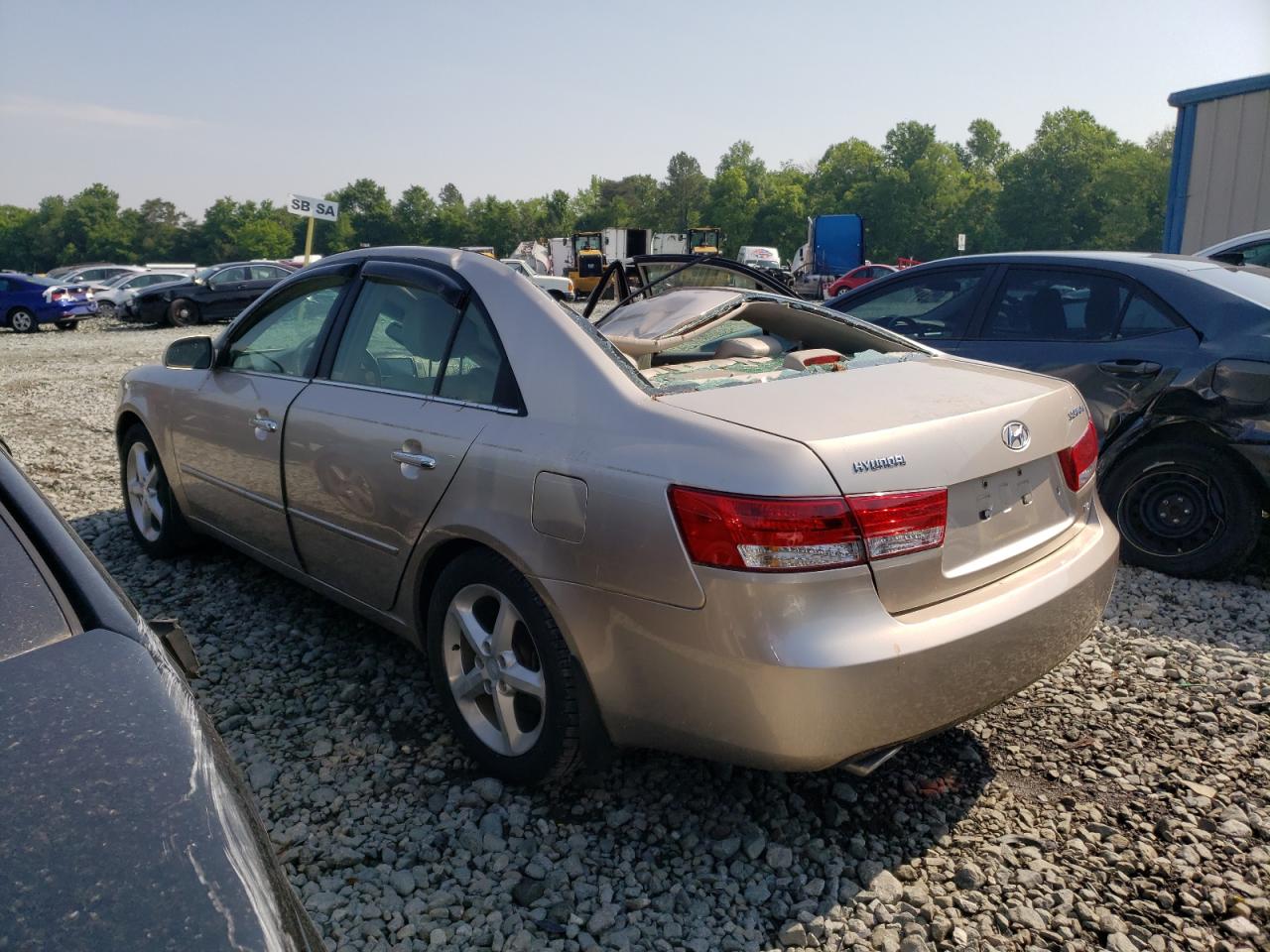 Photo 3 from auction – 2006 HYUNDAI SONATA GLS with VIN 5NPEU46F96H139231