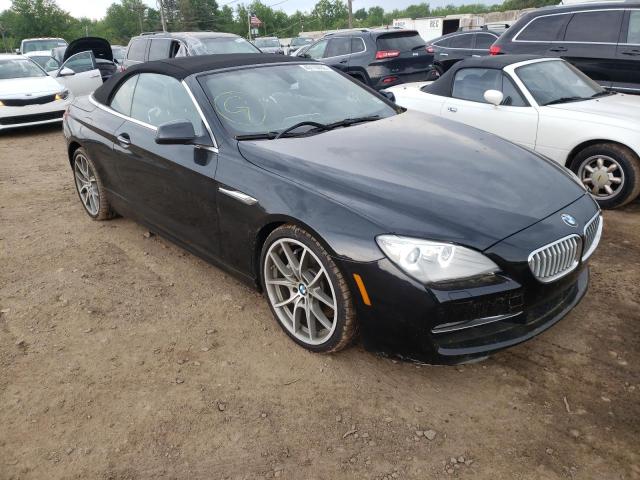 BMW 650 I 2013 with VIN WBAYP9C55DD168738 - Photo from auction