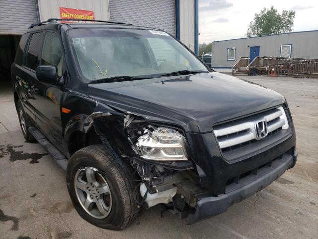 HONDA PILOT 2008 with VIN 5FNYF18558B051028 - Photo from auction