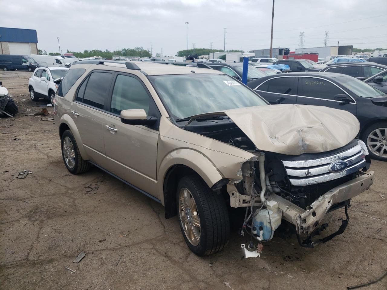 FORD TAURUS X L 2008 with VIN 1FMDK03W58GA00277 - Photo from auction