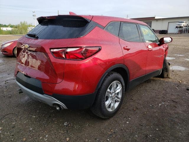 Photo 4 from auction – 2020 CHEVROLET BLAZER 2LT with VIN 3GNKBCR48LS662469