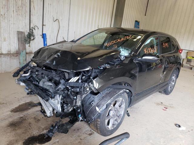 Photo 2 from auction – 2019 HONDA CR-V EX with VIN 7FARW2H57KE035242