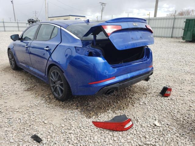 Photo 3 from auction – 2011 KIA OPTIMA SX with VIN KNAGR4A69B5125614