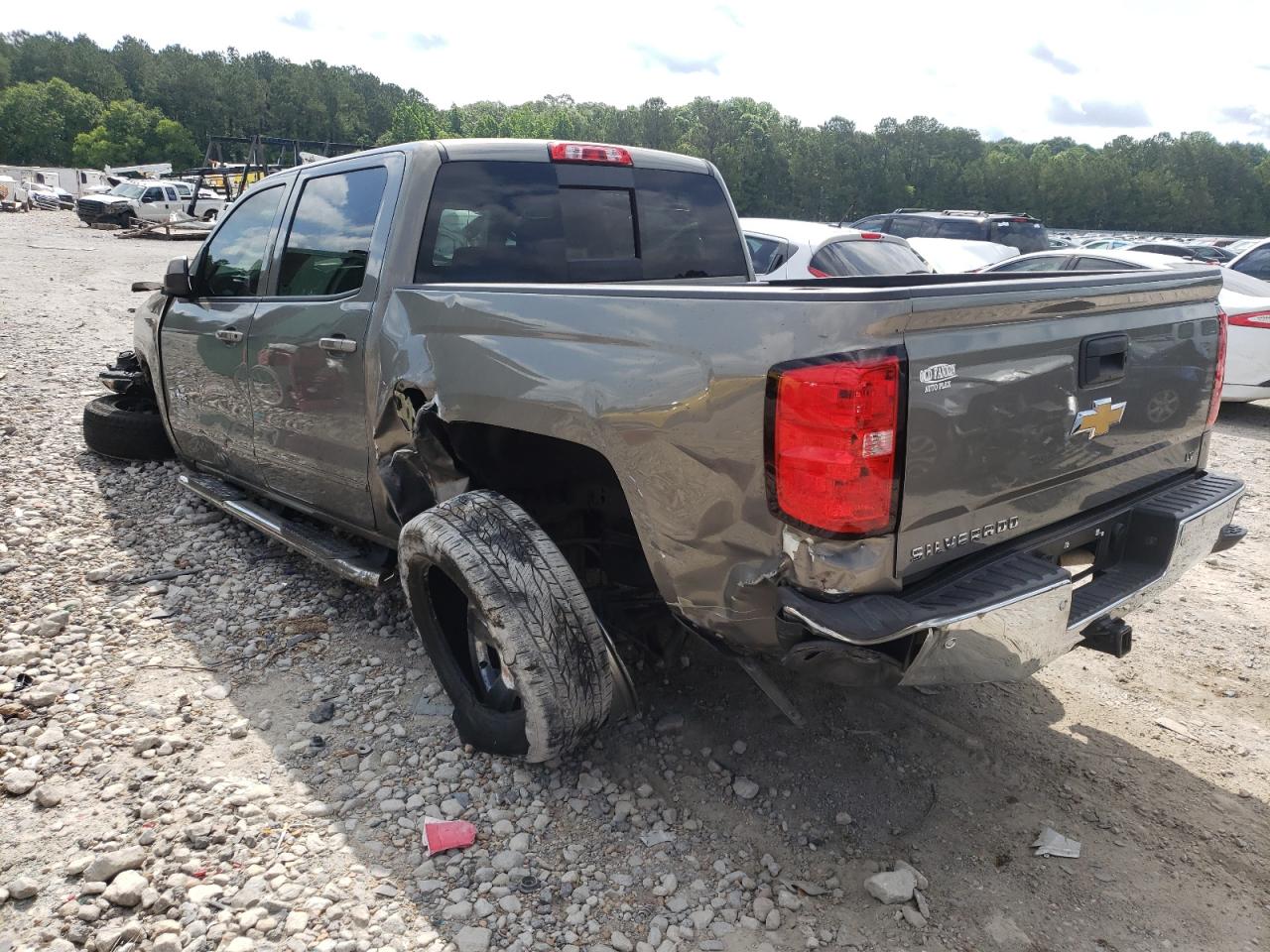 Photo 3 from auction – 2017 CHEVROLET SILVERADO with VIN 3GCPCREC7HG353629