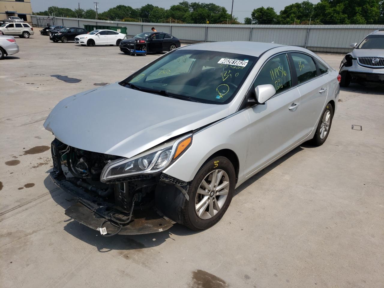 Photo 2 from auction – 2017 HYUNDAI SONATA SE with VIN 5NPE24AF0HH534009