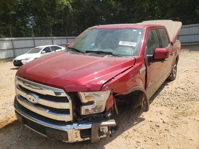 Photo 2 from auction – 2015 FORD F150 SUPER with VIN 1FTEW1CF7FFB28557