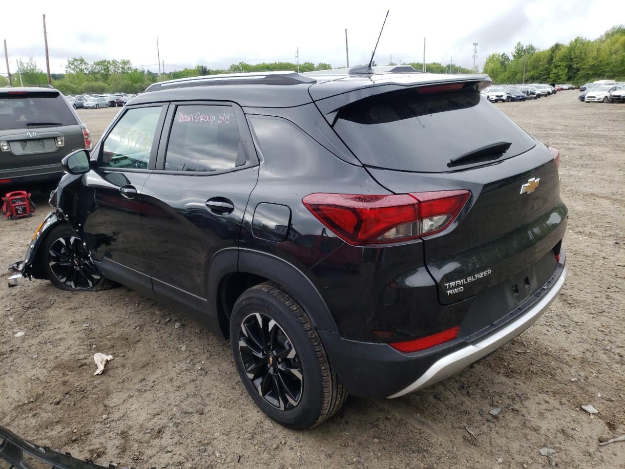 Photo 3 from auction – 2021 CHEVROLET TRAILBLAZE with VIN KL79MRSL0MB163083