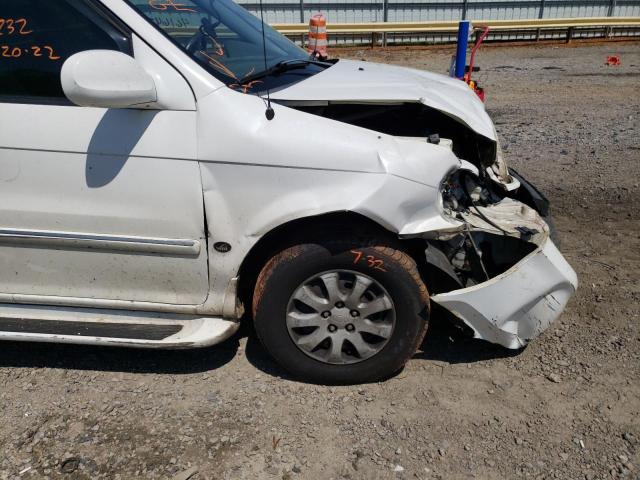 Photo 9 from auction – 2004 KIA SEDONA EX with VIN KNDUP131946567690