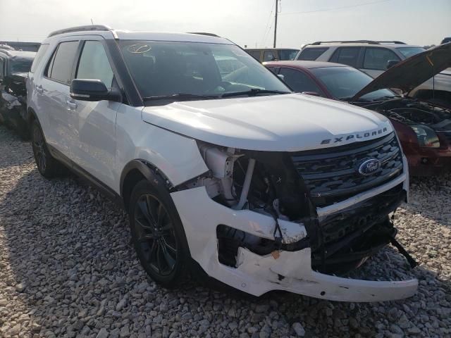 FORD EXPLORER X 2018 with VIN 1FM5K7D82JGB76612 - Photo from auction