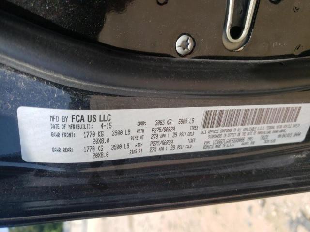 Photo 10 from auction – 2015 RAM 1500 SLT with VIN 1C6RR7LGXFS599086