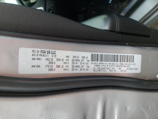 Photo 10 from auction – 2019 DODGE DURANGO GT with VIN 1C4RDJDGXKC770412