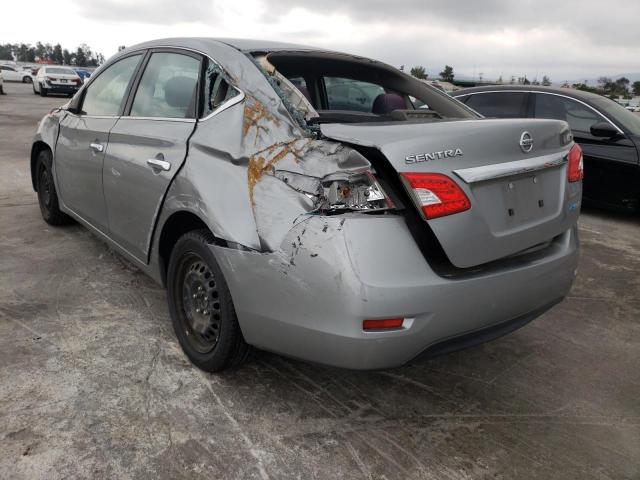 Photo 3 from auction – 2014 NISSAN SENTRA S with VIN 3N1AB7AP1EY243769