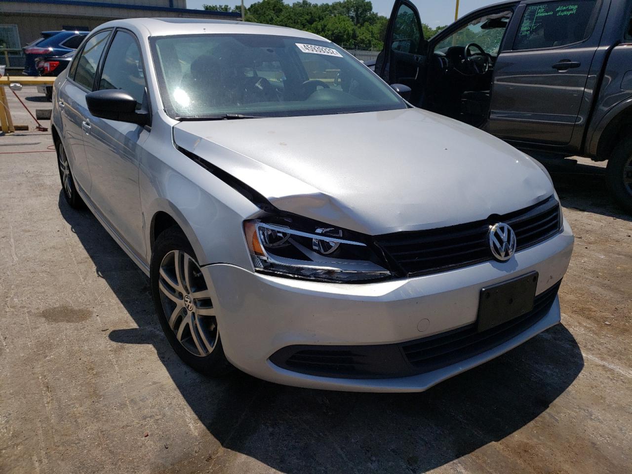 VOLKSWAGEN JETTA BASE 2012 with VIN 3VW2K7AJ6CM054646 - Photo from auction
