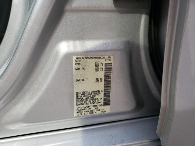 Photo 10 from auction – 2017 NISSAN ALTIMA 2.5 with VIN 1N4AL3AP0HC189709