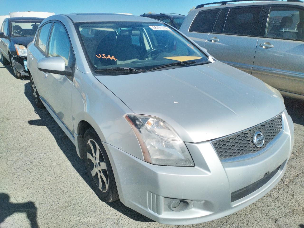 NISSAN SENTRA 2.0 2012 with VIN 3N1AB6AP4CL618722 - Photo from auction