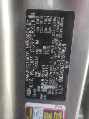 Foto 10 de la subasta – 2016 KIA SOUL con VIN KNDJN2A22G7308628