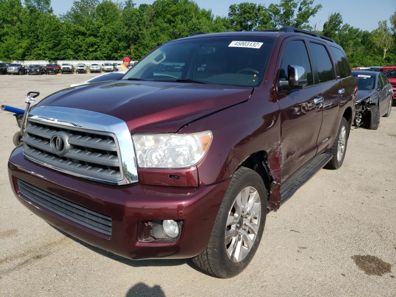 Photo 2 from auction – 2010 TOYOTA SEQUOIA LI with VIN 5TDJW5G17AS025488
