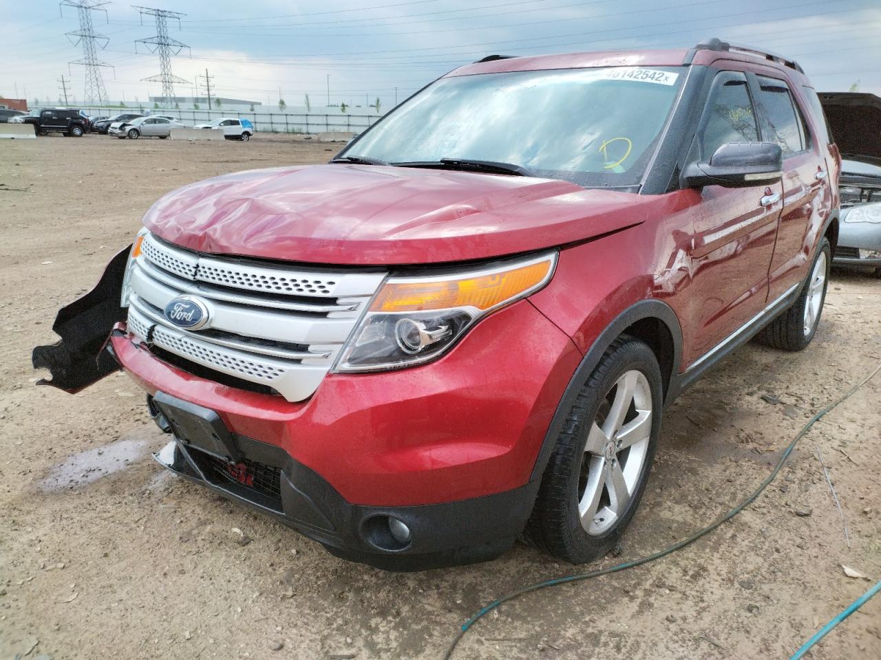 Photo 2 from auction – 2013 FORD EXPLORER X with VIN 1FM5K7D88DGA87132