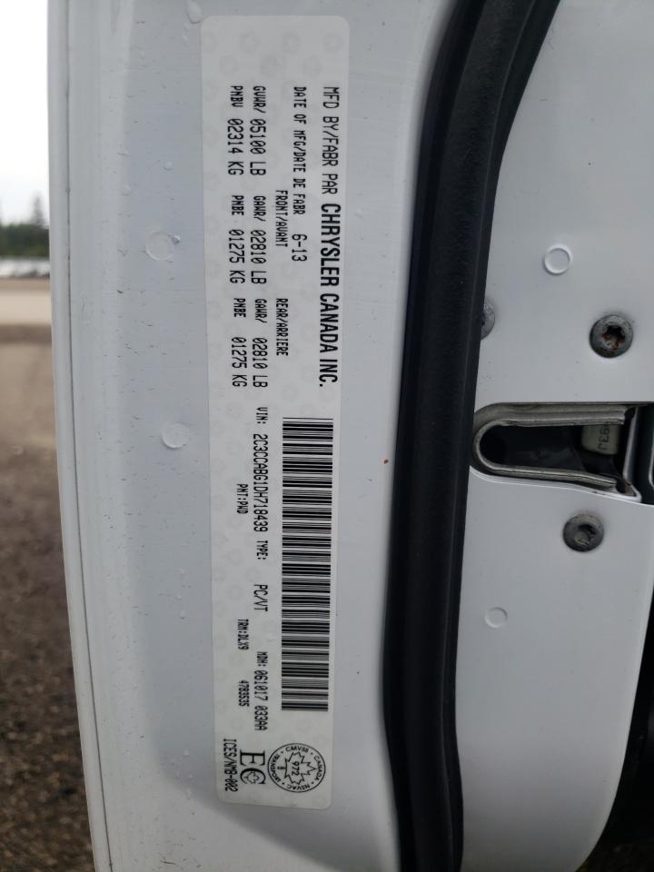 Photo 10 from auction – 2013 CHRYSLER 300 S with VIN 2C3CCABG1DH718439