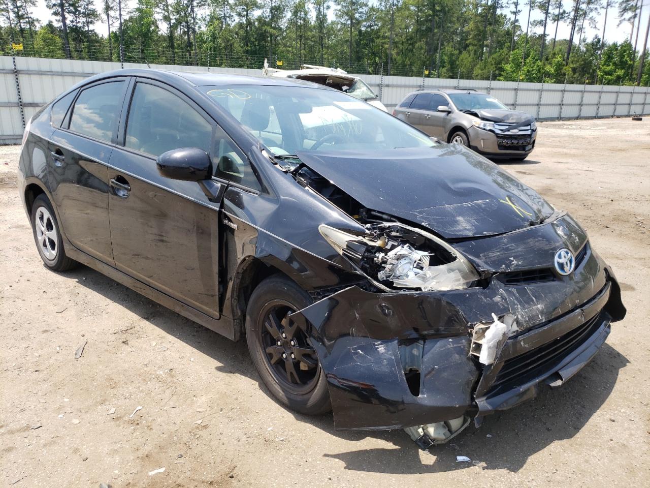 TOYOTA PRIUS 2012 with VIN JTDKN3DU1C5436405 - Photo from auction