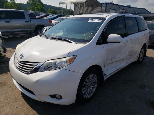 Photo 2 from auction – 2012 TOYOTA SIENNA XLE with VIN 5TDYK3DC2CS181610