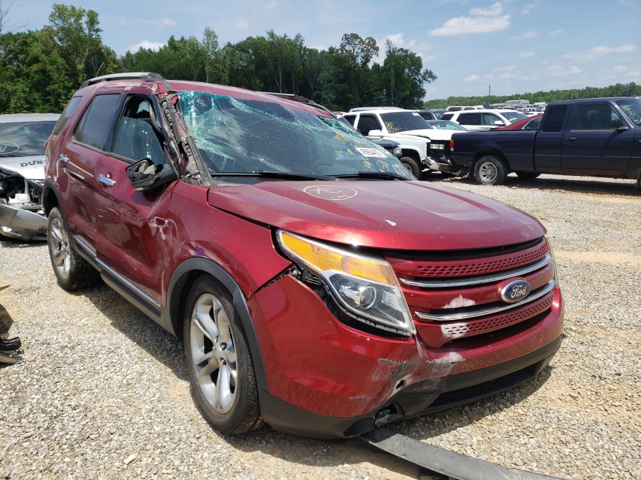 Photo 14 from auction – 2014 FORD EXPLORER L with VIN 1FM5K8F87EGC08852
