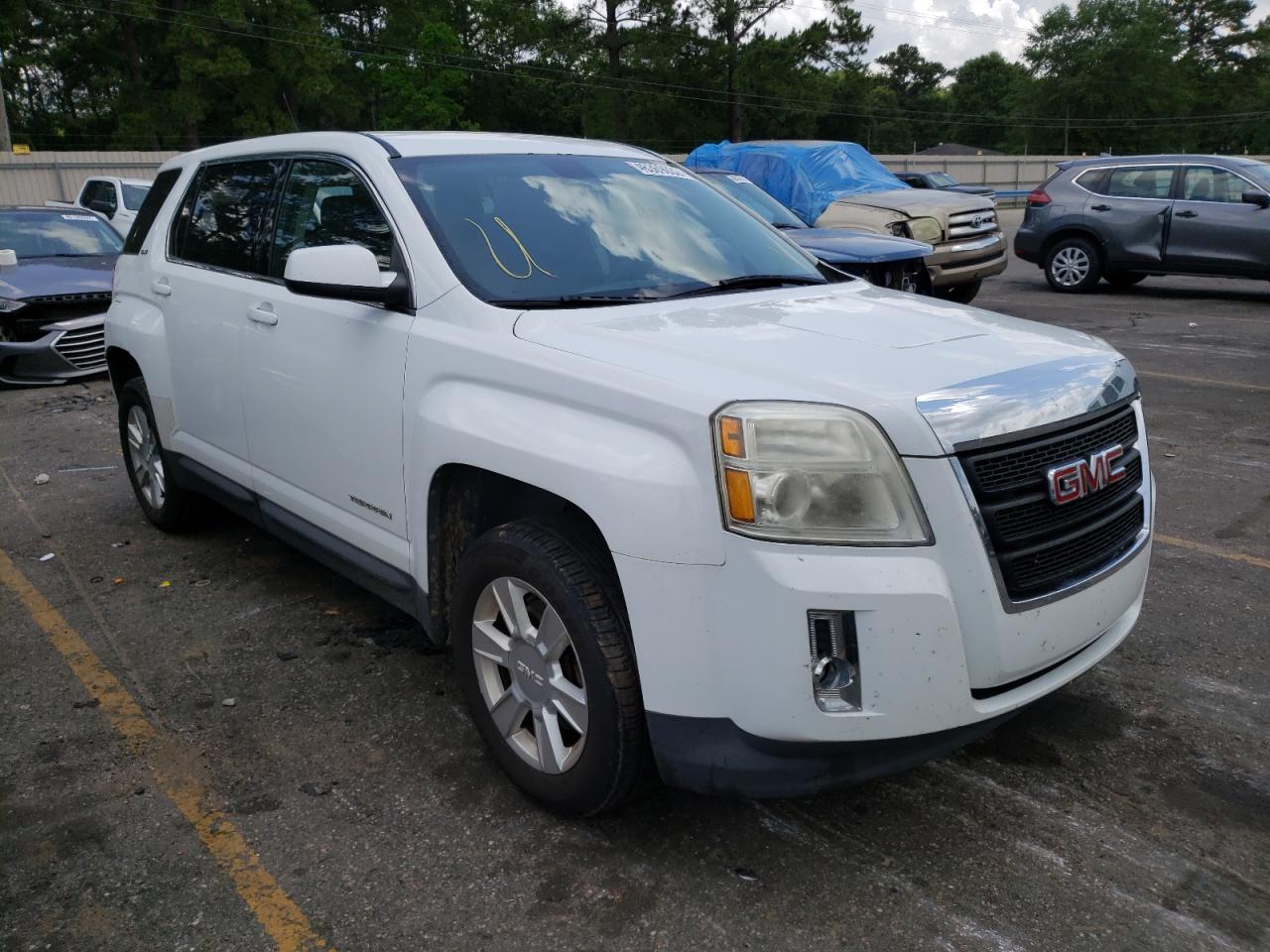 GMC TERRAIN SL 2011 with VIN 2CTALMEC2B6399255 - Photo from auction