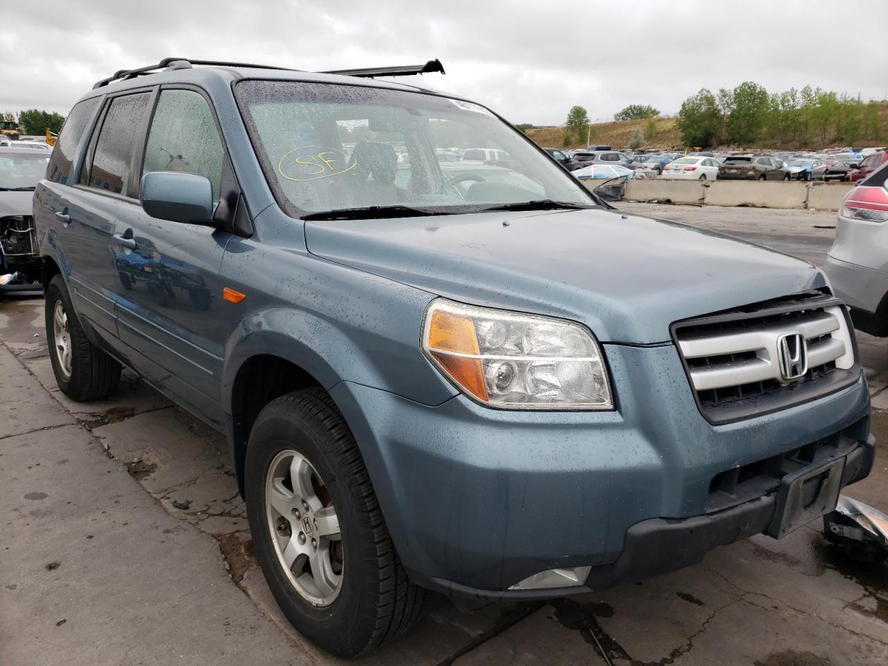 Photo 14 from auction – 2007 HONDA PILOT EXL with VIN 5FNYF18527B028045