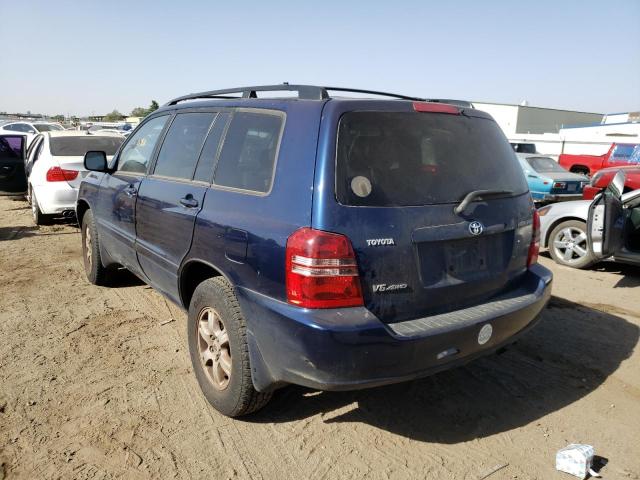 Photo 3 from auction – 2001 TOYOTA HIGHLANDER with VIN JTEHF21A610027981