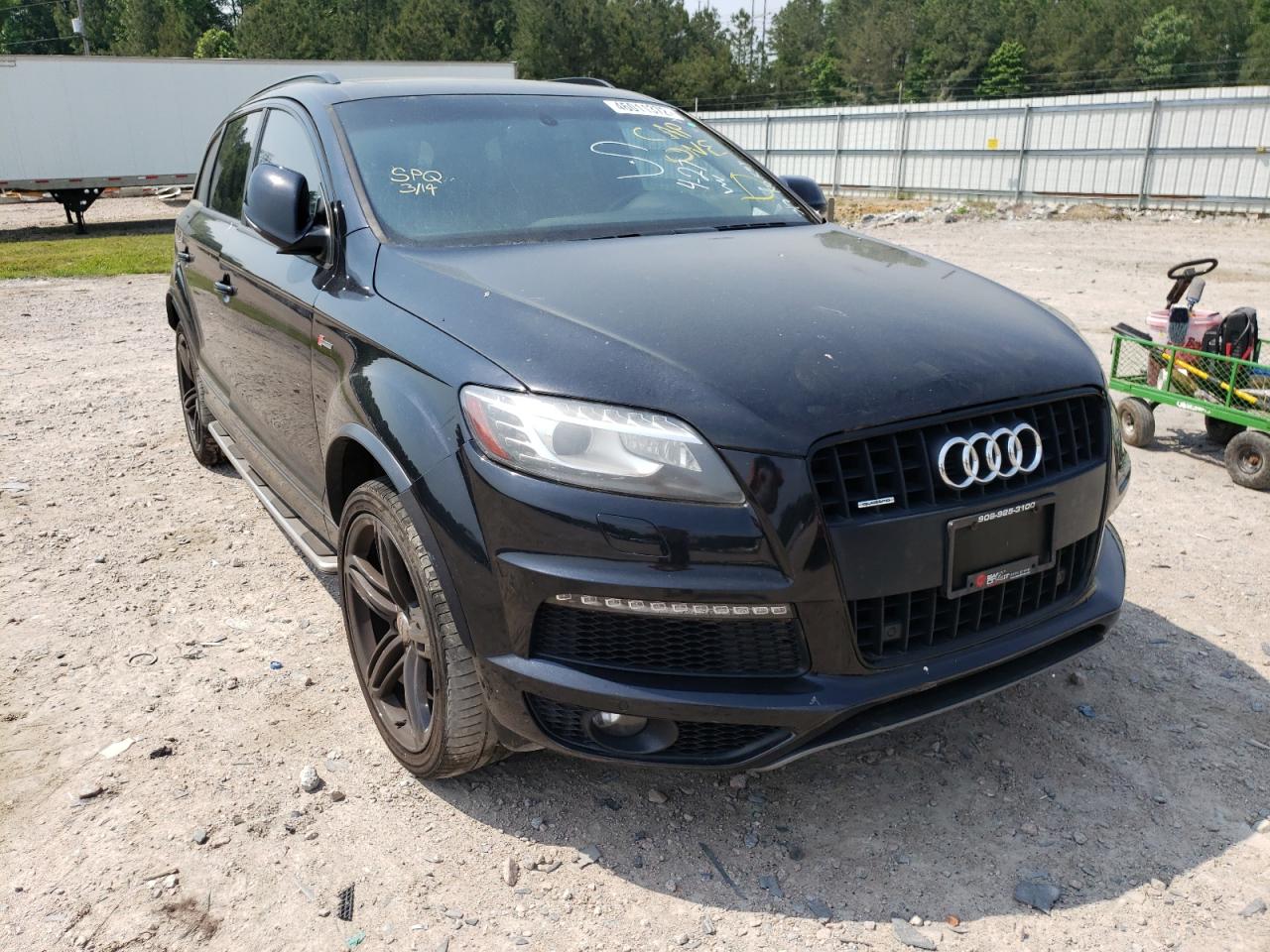 Photo 1 from auction – 2014 AUDI Q7 PRESTIG with VIN WA1DGAFE6ED018292